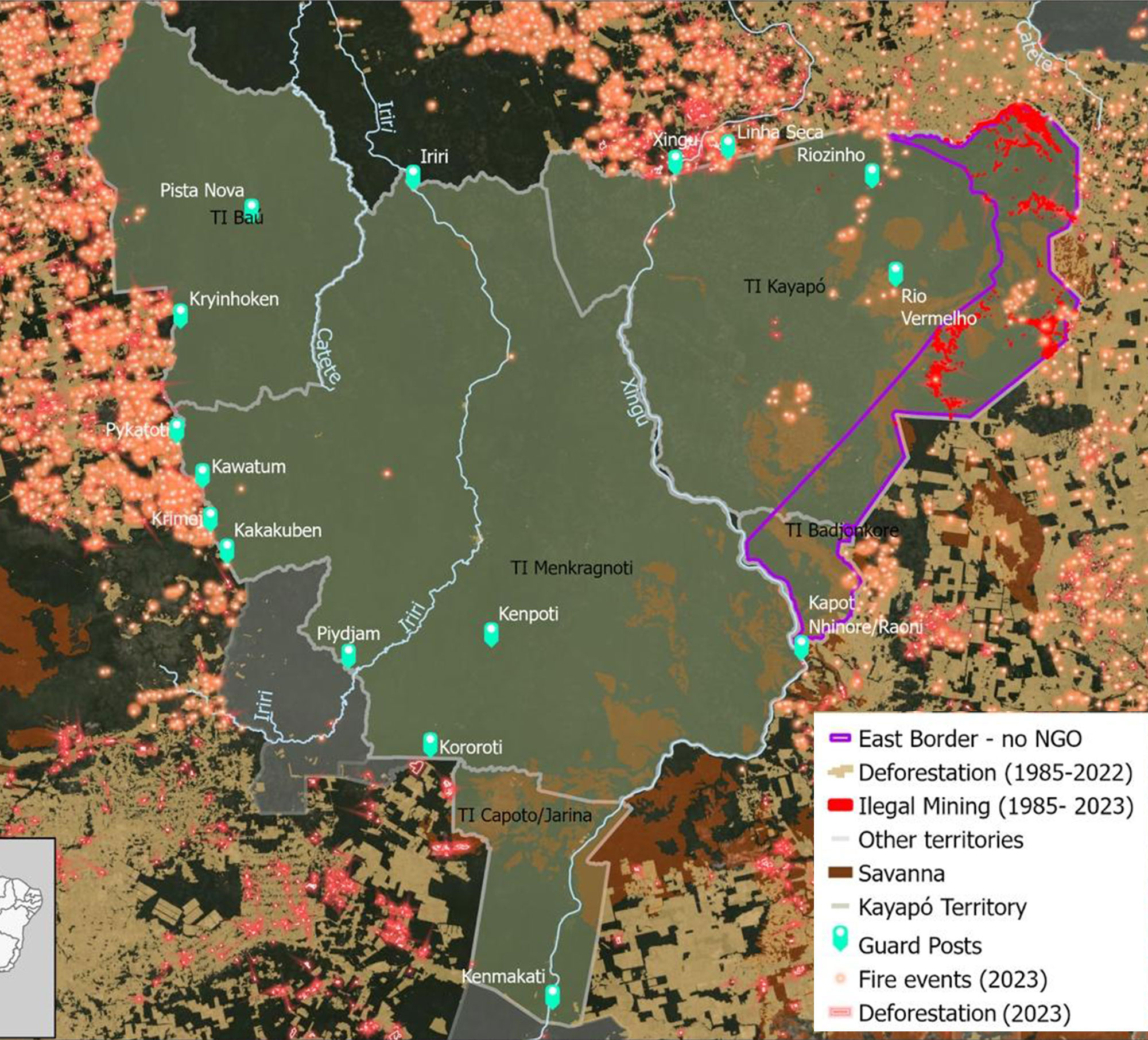 kayapo territory